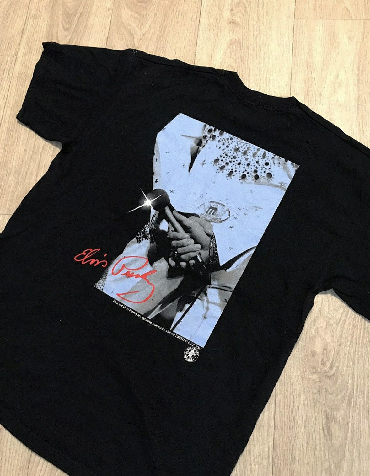 Band Tees × Vintage 🔷Vintage Elvis Presley Tour 2003 T-shirt🔷 Size US XL / EU 56 / 4 - 3 Thumbnail