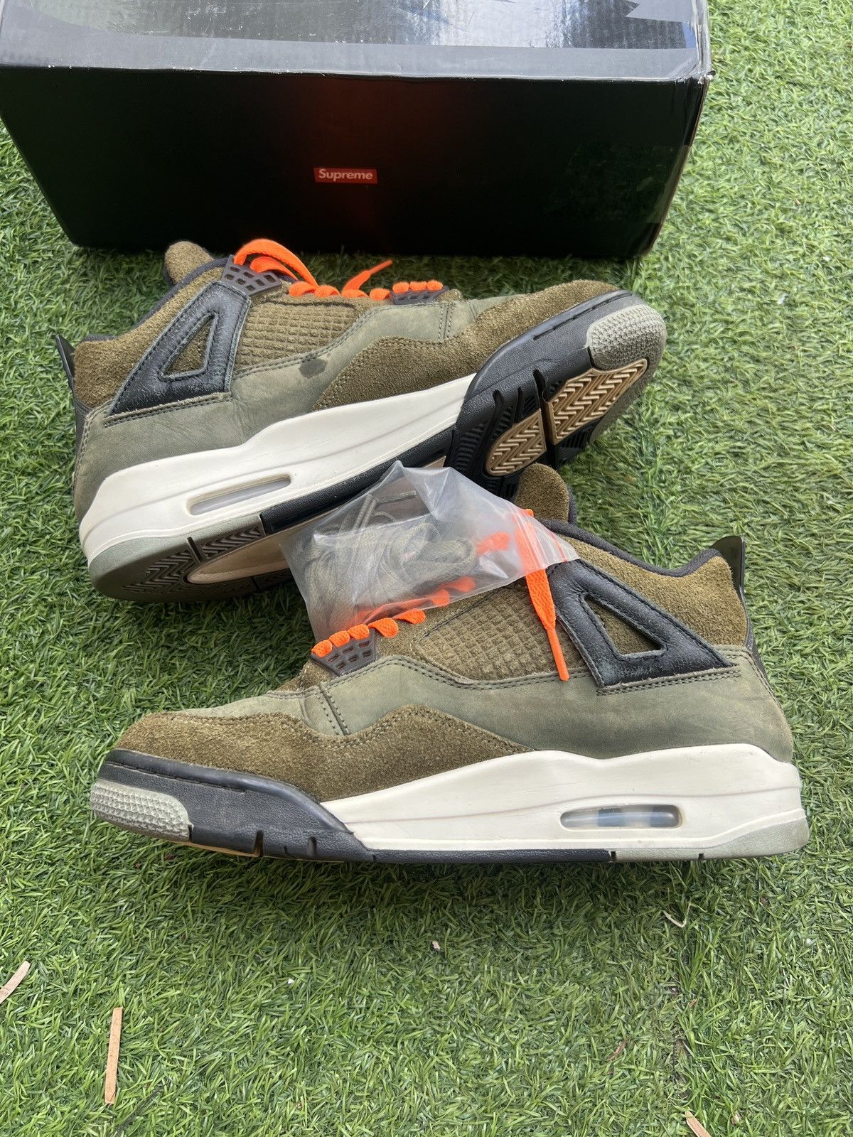 Jordan Brand 🏀 Air Jordan 4 Retro SE Craft 'Medium Olive' FB9927-200 Size US 9 / EU 42 - 3 Thumbnail