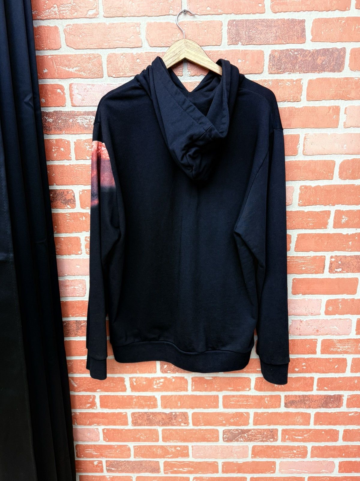Balmain Balmain statue graphic-print cotton hoodie Black Size Large Size US L / EU 52-54 / 3 - 5 Thumbnail