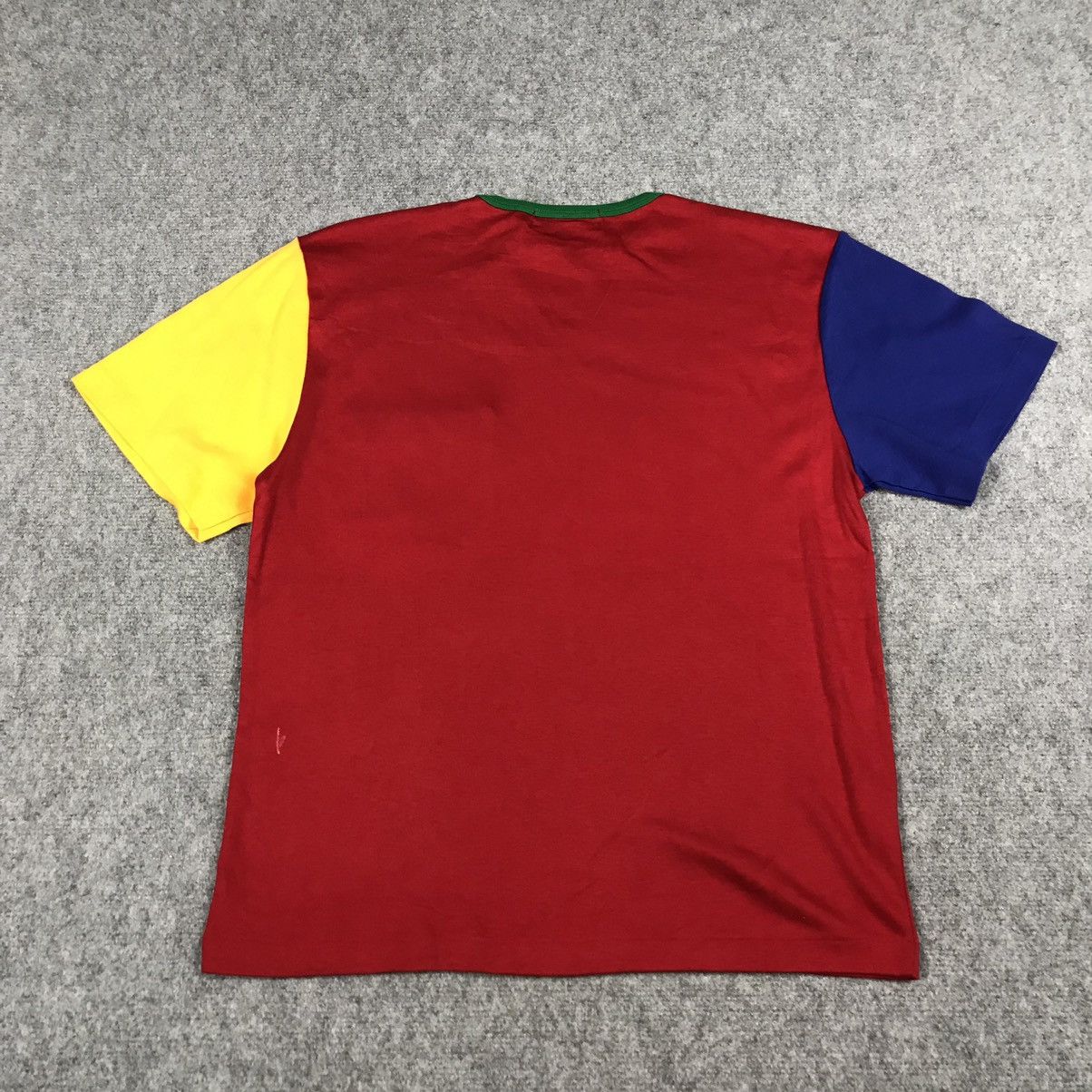 Polo Ralph Lauren × Vintage 🔥POLO RALPH LAUREN SINGLE POCKET MULTI COLOUR TSHIRT Size US M / EU 48-50 / 2 - 6 Thumbnail