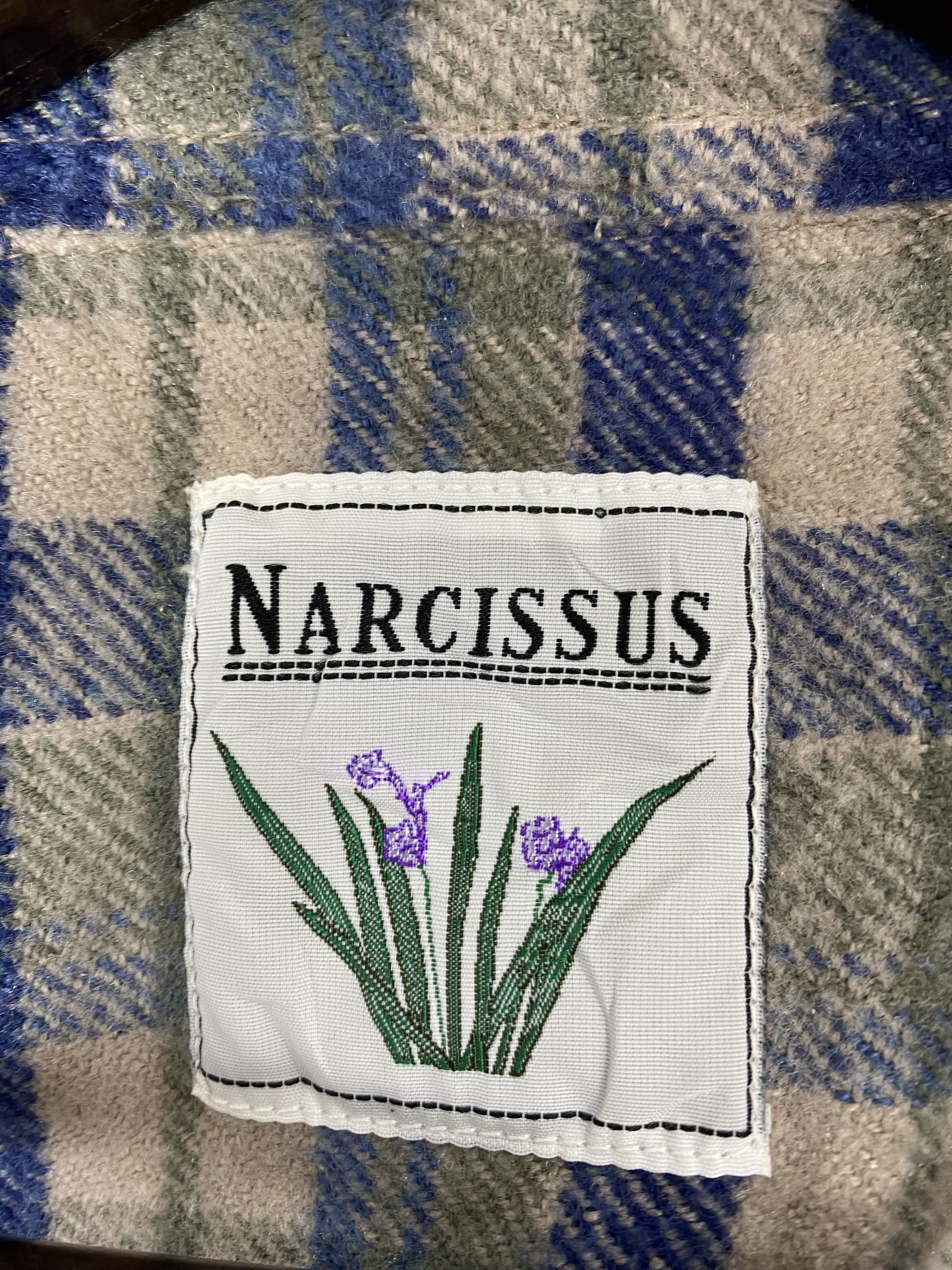 Japanese Brand × Lumberjack × Vintage Vintage Narcissus Long Sleeve Shirts PS0190 Size US S / EU 44-46 / 1 - 9 Thumbnail