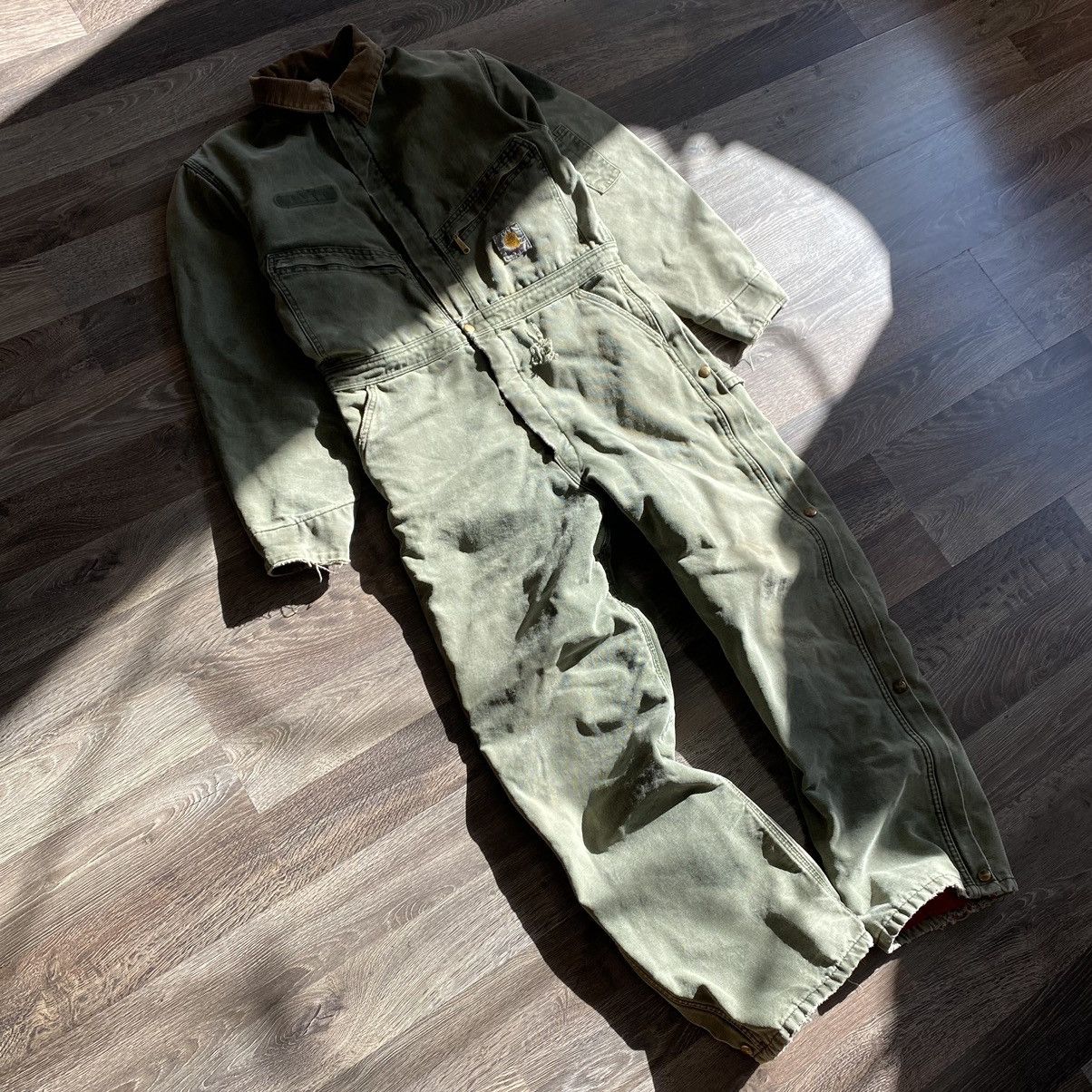 Carhartt × Vintage Vintage Carhartt workwear coverall Size US 34 / EU 50 - 2 Thumbnail