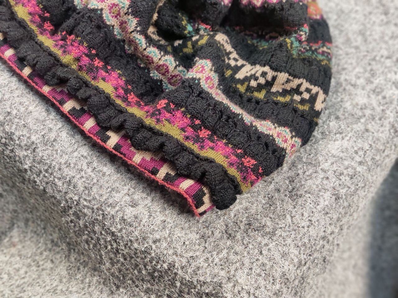 Other Ivko Merino Wool Knit Multicolor Pattern Hat Cap Size ONE SIZE - 5 Thumbnail