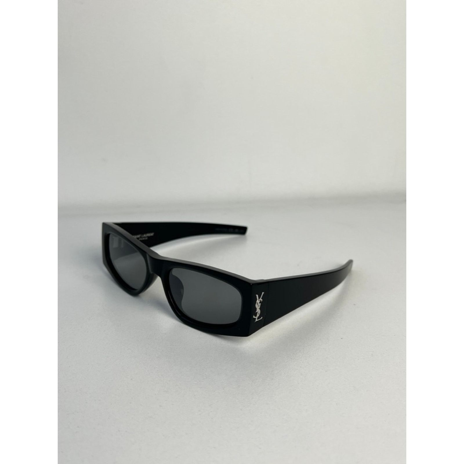 Saint Laurent Paris NEW Saint Laurent SLM140/F Black Silver Sunglasses $580 Size ONE SIZE - 9 Thumbnail