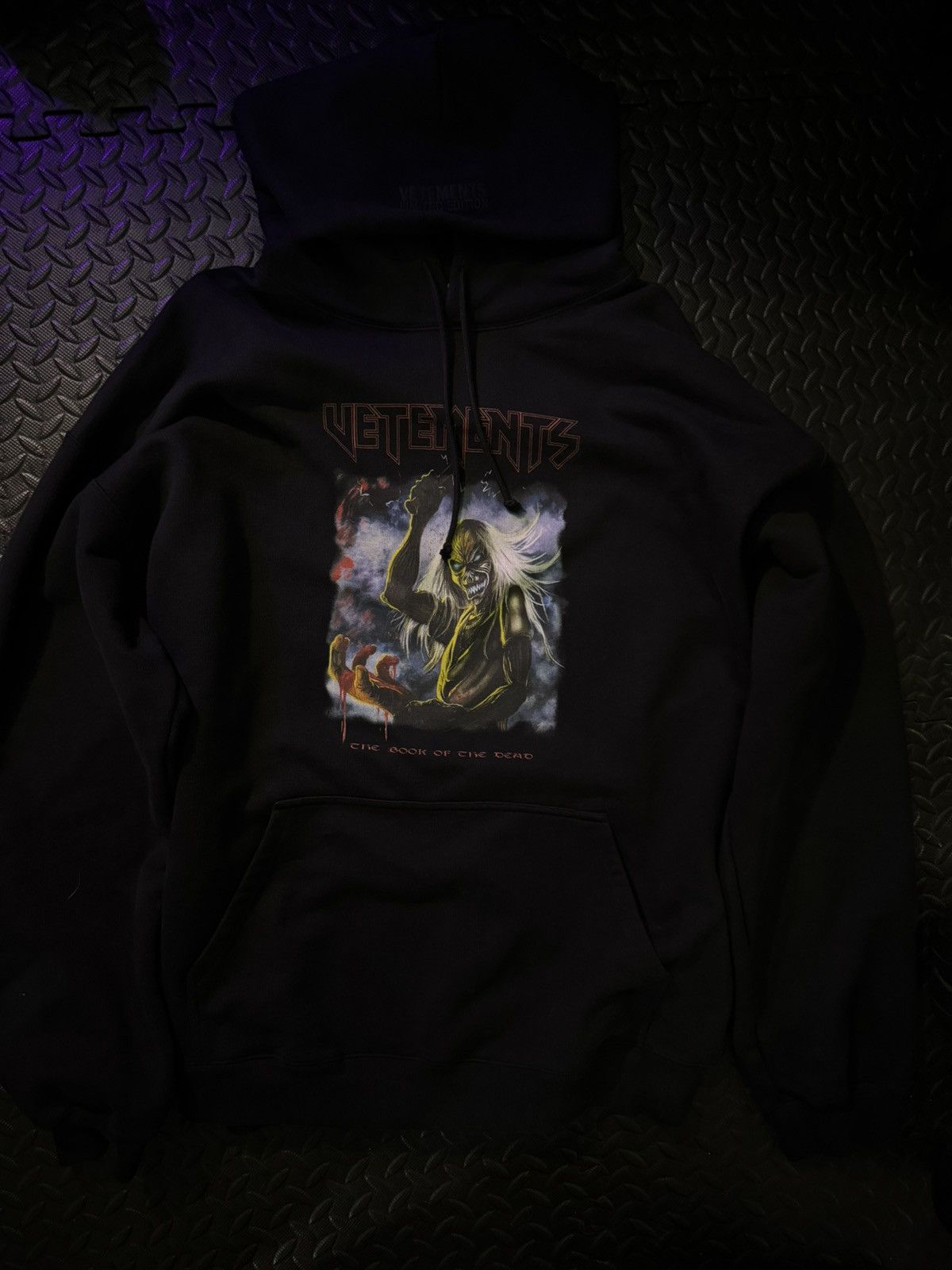 Vetements SS21 Vetements Bloody Logo Heavy Metal Iron Maiden Hoodie Size US XL / EU 56 / 4 - 3 Thumbnail