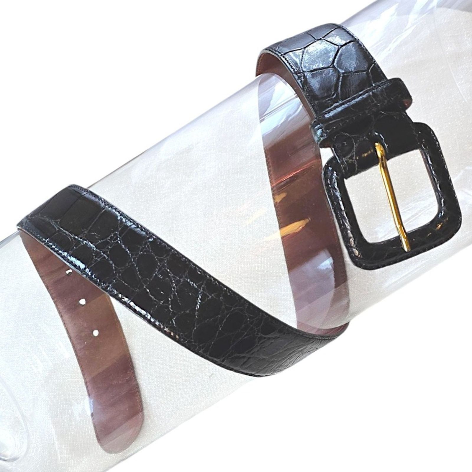 Ralph Lauren Ralph Lauren Genuine American Alligator‎ Leather Belt 30 Size 30 - 12 Thumbnail