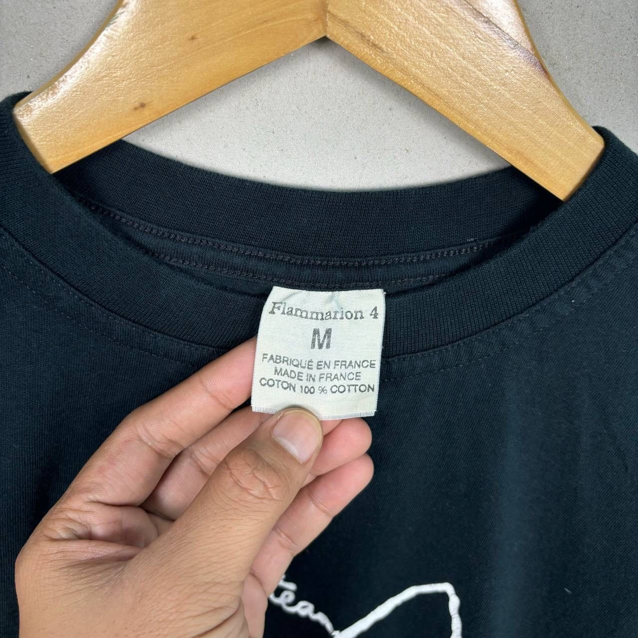 Art Comes First Vtg Jean Cocteau 1994 Art Tee Flammarion 4 Cat Shirt M Size US M / EU 48-50 / 2 - 5 Thumbnail