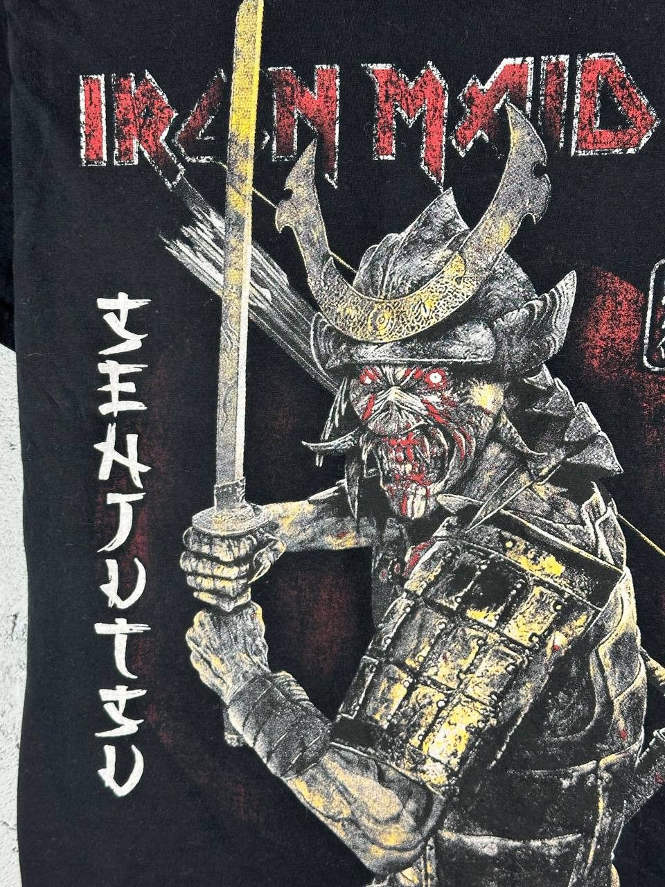 Band Tees × Iron Maiden Y2K Iron Maiden Live After Death Tee Japan Samurai Size US M / EU 48-50 / 2 - 4 Thumbnail