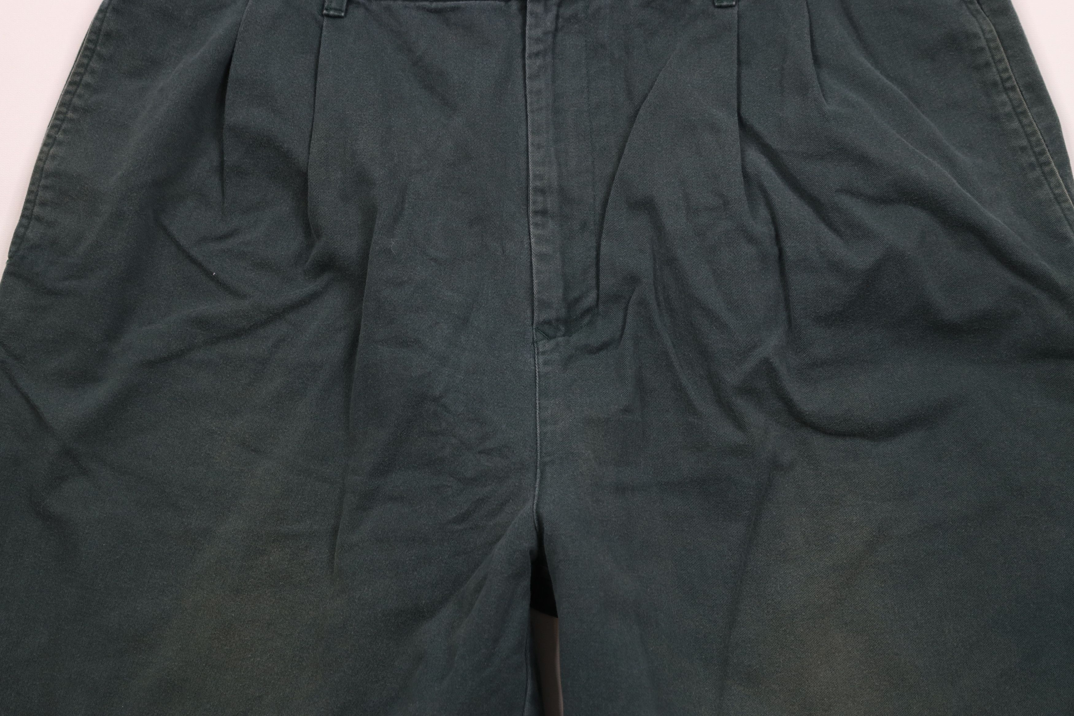 Tommy Hilfiger Vintage 90s Tommy Hilfiger Above Knee Chino Shorts Green Size US 40 / EU 56 - 3 Thumbnail
