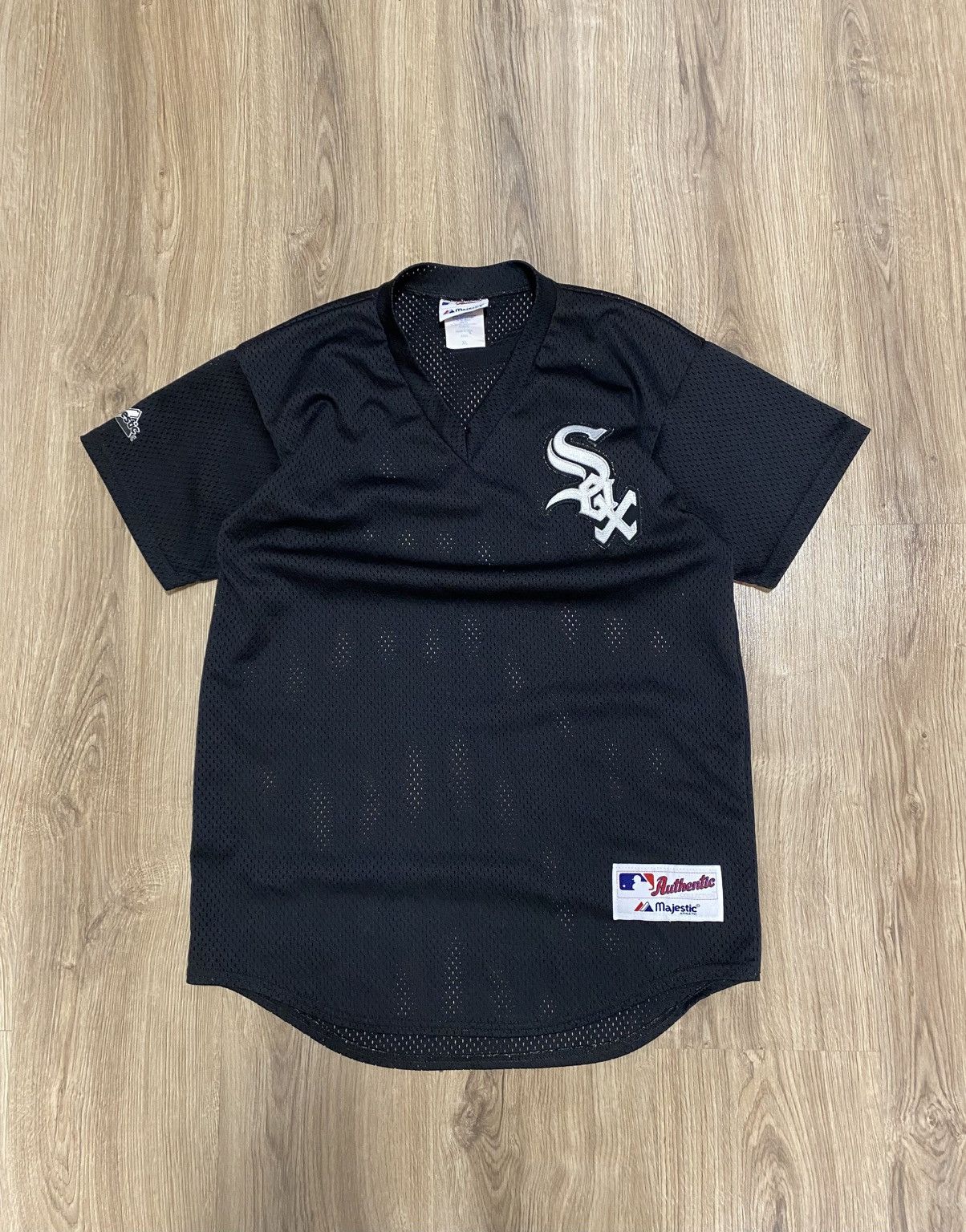 MLB × Majestic × Vintage Majestic White Sox MLB Baseball Vintage Jersey Made in USA Size US S / EU 44-46 / 1 - 1 Thumbnail