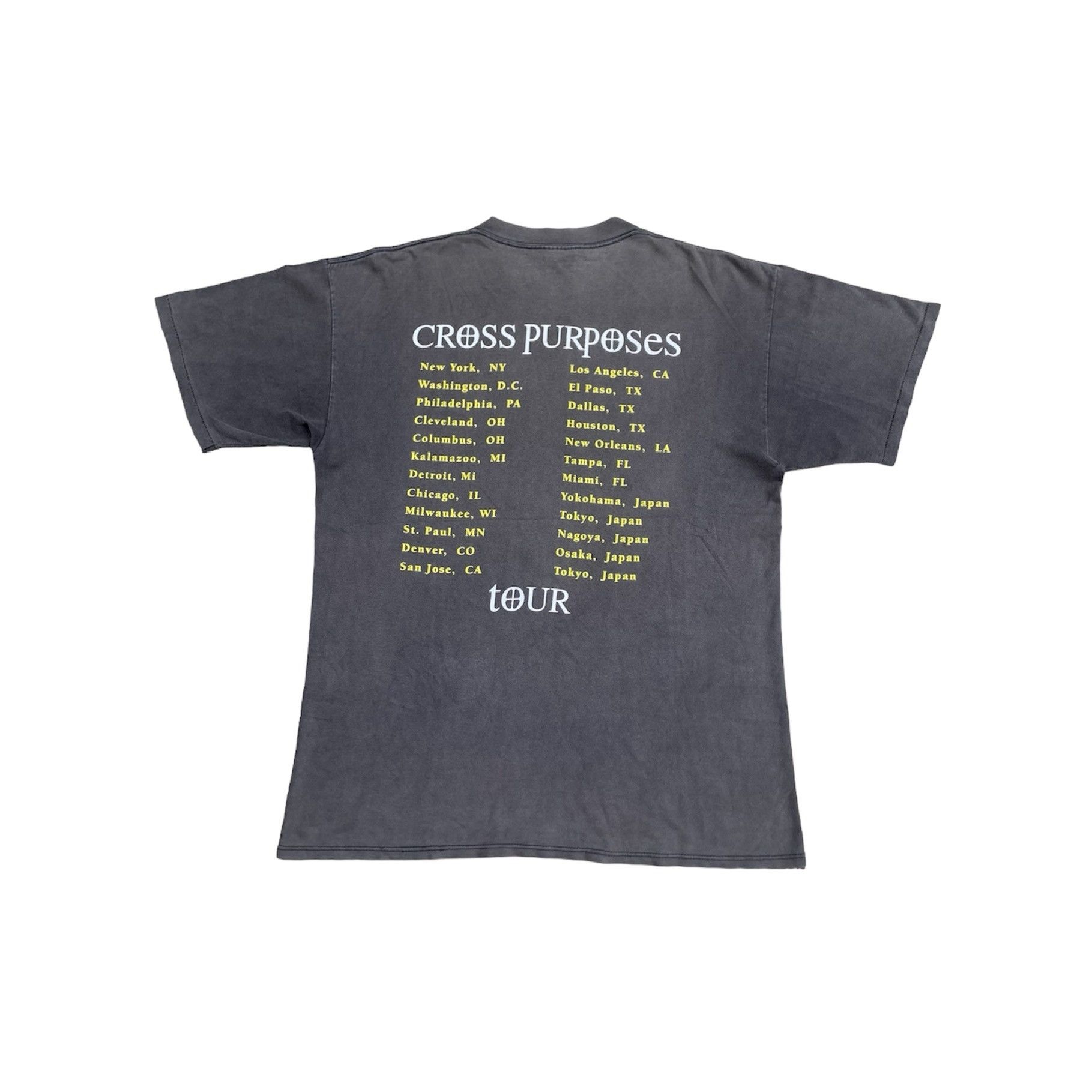 VTG 1994 Black Sabbath Cross Purposes Tour Shirt XL Brockum