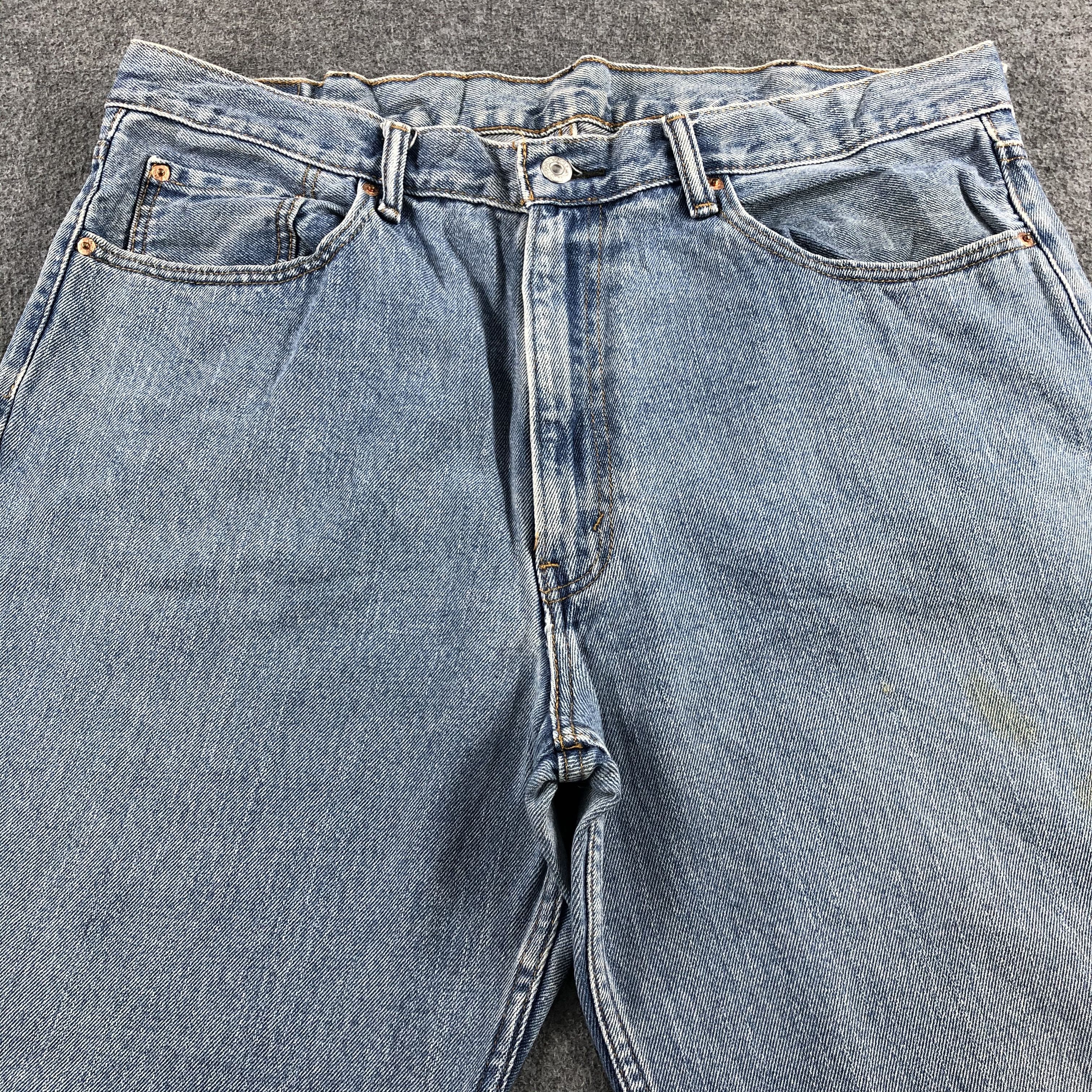 Levi's Vintage Light Wash Levis 550 Jeans-J2127 Size US 39 - 3 Thumbnail