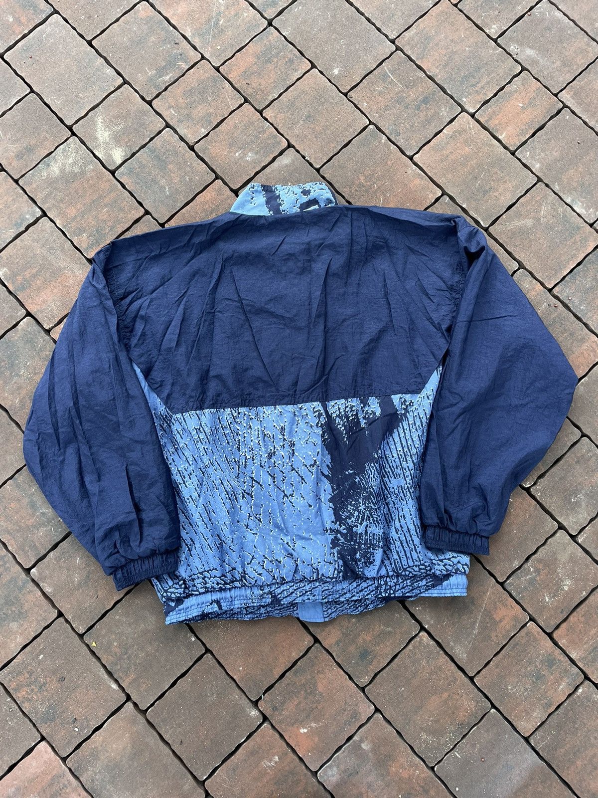 Nike Vintage Rare 90s Nike Agassi Zip Windbreaker Light Jacket Size US L / EU 52-54 / 3 - 2 Thumbnail