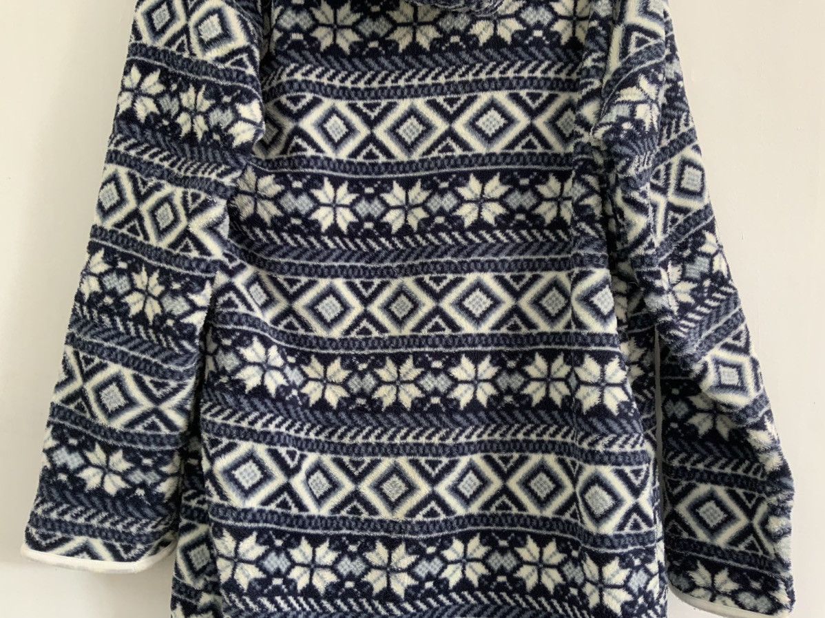 If Six Was Nine Vintage Basically Native Indigo Blue Fleece Size US L / EU 52-54 / 3 - 7 Thumbnail