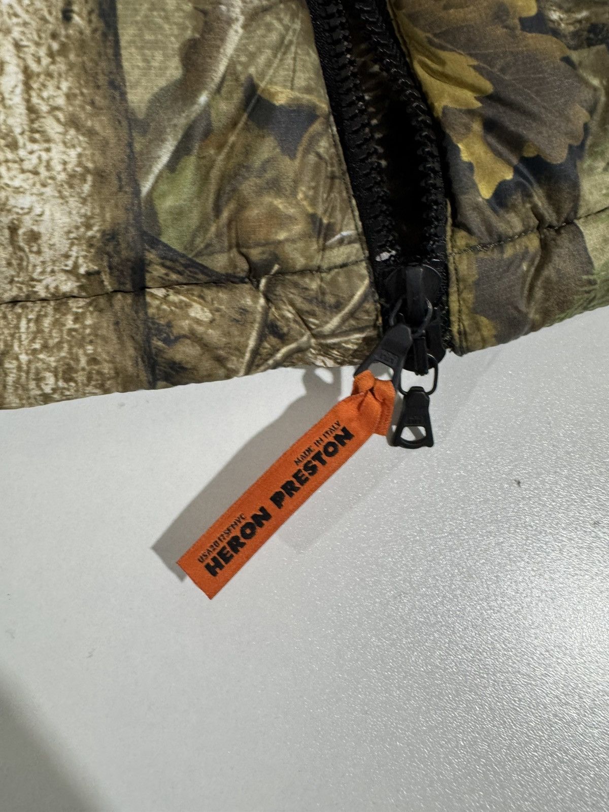 Heron Preston Forest rip stop puffer Size US L / EU 52-54 / 3 - 8 Thumbnail