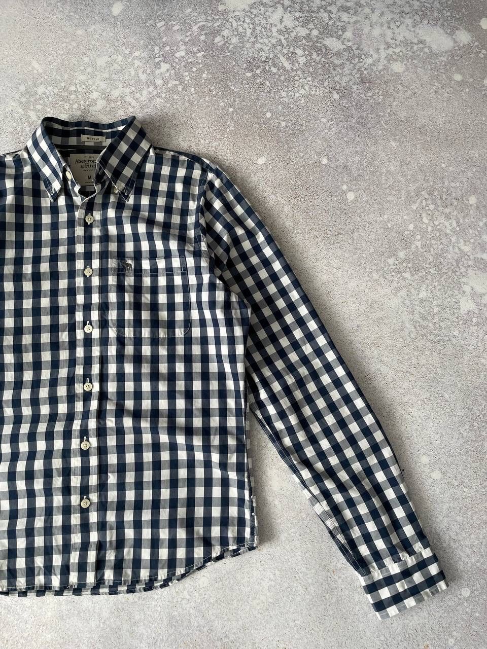 Abercrombie & Fitch × If Six Was Nine × Vintage Vintage Abercrombie & Fitch Shirts Patchwork Logo Y2K Rare Size US M / EU 48-50 / 2 - 2 Thumbnail