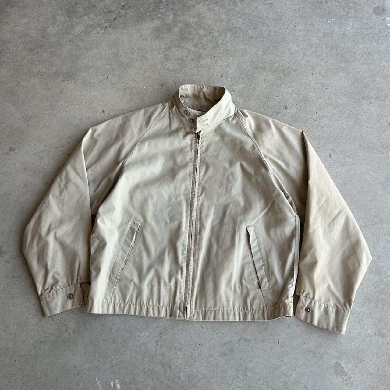 Vintage Vintage 60’s Tan Bomber Jacket Size US L / EU 52-54 / 3 - 1 Thumbnail