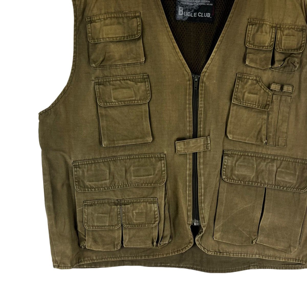 Hysteric Glamour 🔥VINTAGE UTILITY VEST MULTI POCKET CARGO BUGLE CLUB JAPAN Size US M / EU 48-50 / 2 - 4 Thumbnail