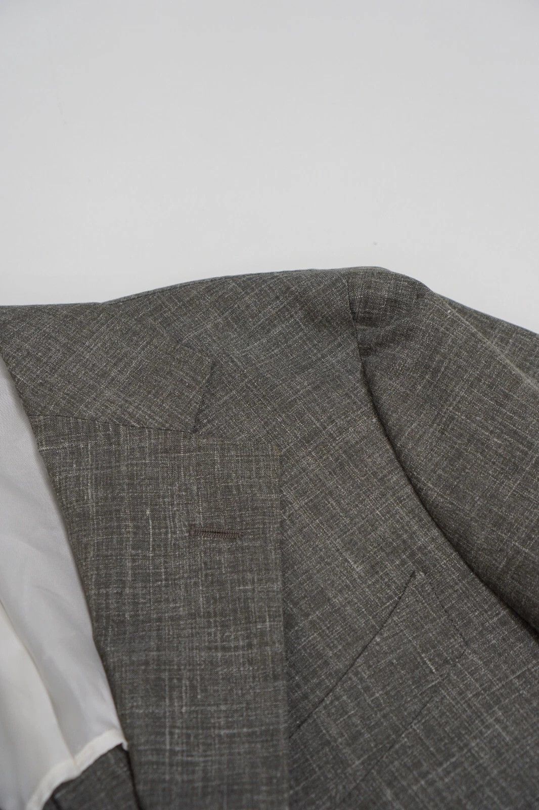 Suitsupply Men Suitsupply Blazer Havana Jetted Linen Silk Wool UK/US42 Size 42R - 4 Thumbnail