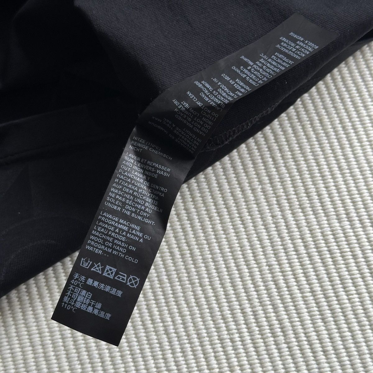 The Kooples The Kooples Logo Print All Over Black Tshirt Size US L / EU 52-54 / 3 - 4 Thumbnail