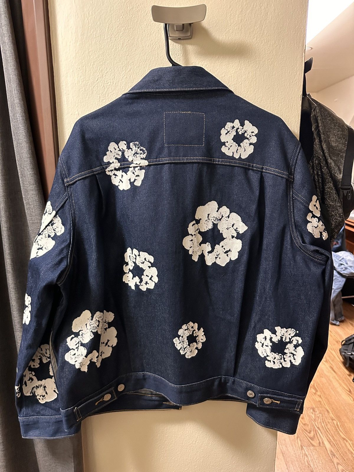 DENIM TEARS Denim Tears Dark Blue Denim Jacket Size US L / EU 52-54 / 3 - 2 Thumbnail