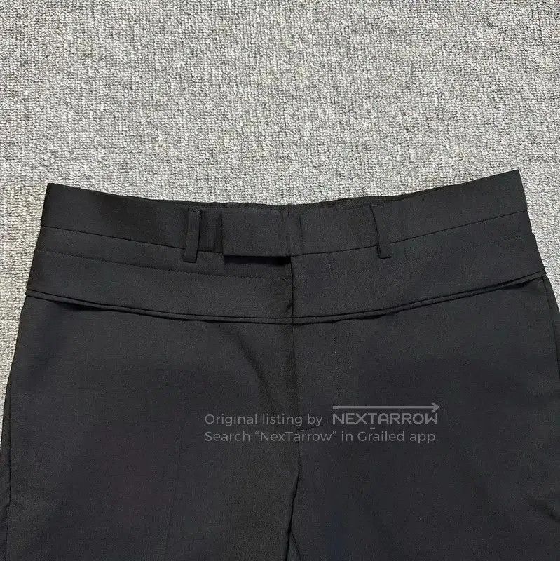 Dior Dior Men's Black Wool Casual Trousers . Size US 34 / EU 50 - 2 Thumbnail