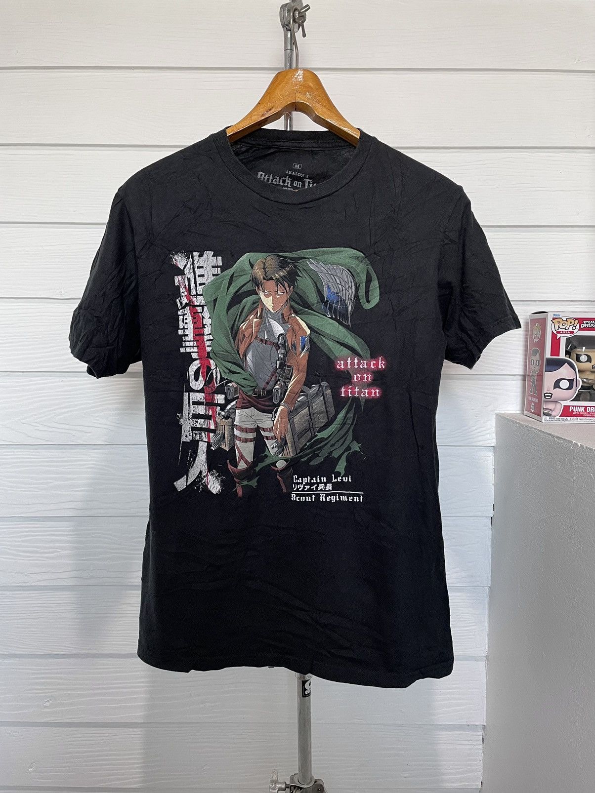 Anime CAPTAIN LEVI ACKERMAN ATTACK ON TITAN Size US M / EU 48-50 / 2 - 1 Thumbnail