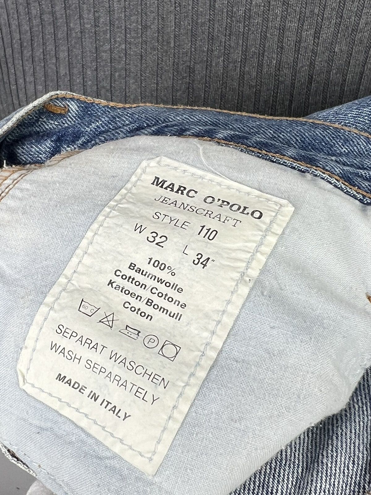 Marc O'Polo Vintage Marc O’Polo Blue Denim Jeans Size W32 L34 Size US 32 / EU 48 - 13 Thumbnail