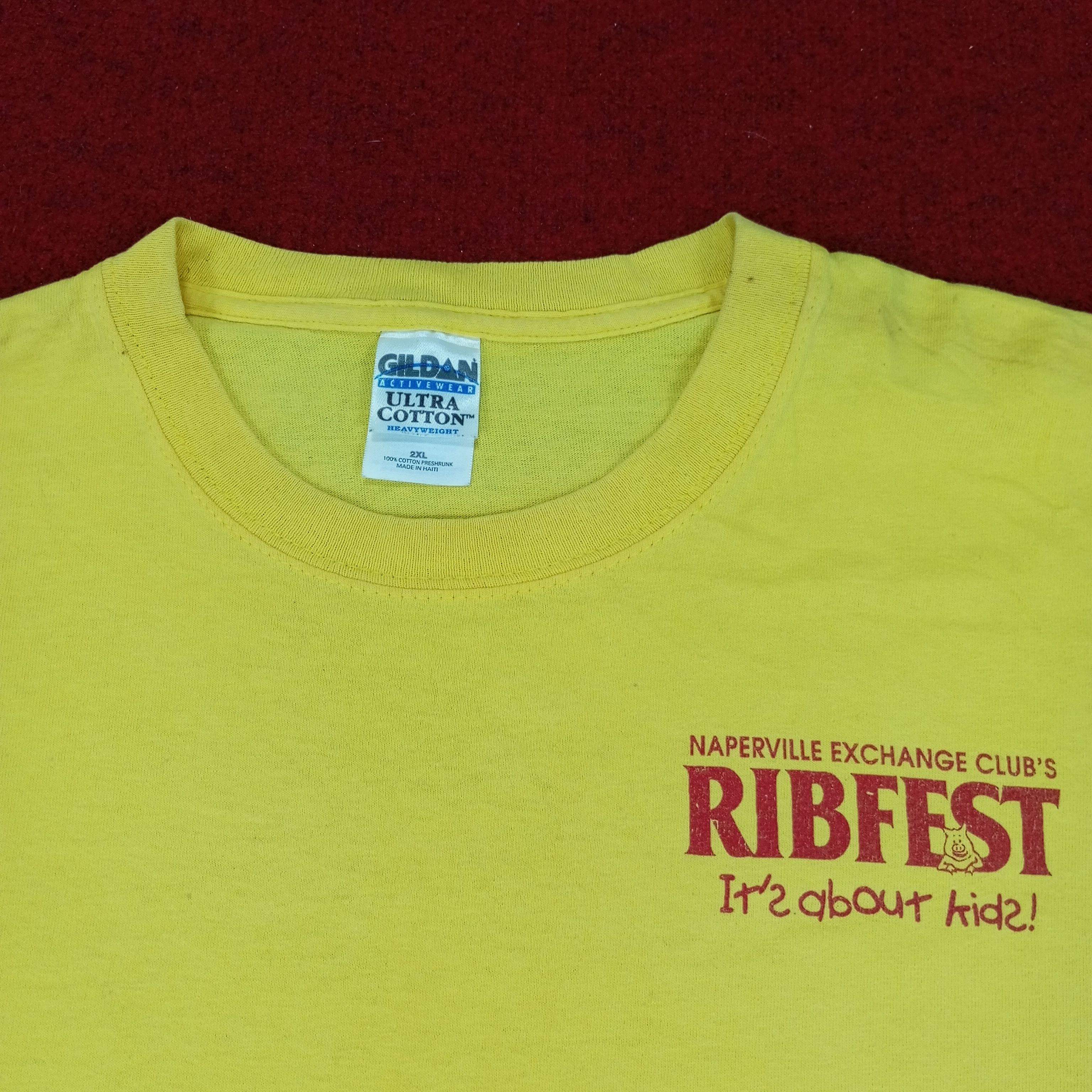 Vintage Ribfest Crew Superman Parody Streetwear Style Tshirt Size US XXL / EU 58 / 5 - 4 Thumbnail
