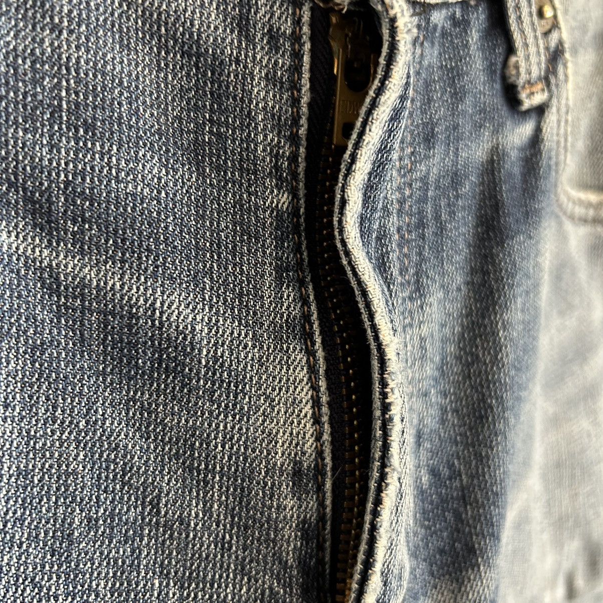Edwin Vintage Function Edwin EZ502 Washed Blue Distressed Denim Size US 32 / EU 48 - 9 Thumbnail