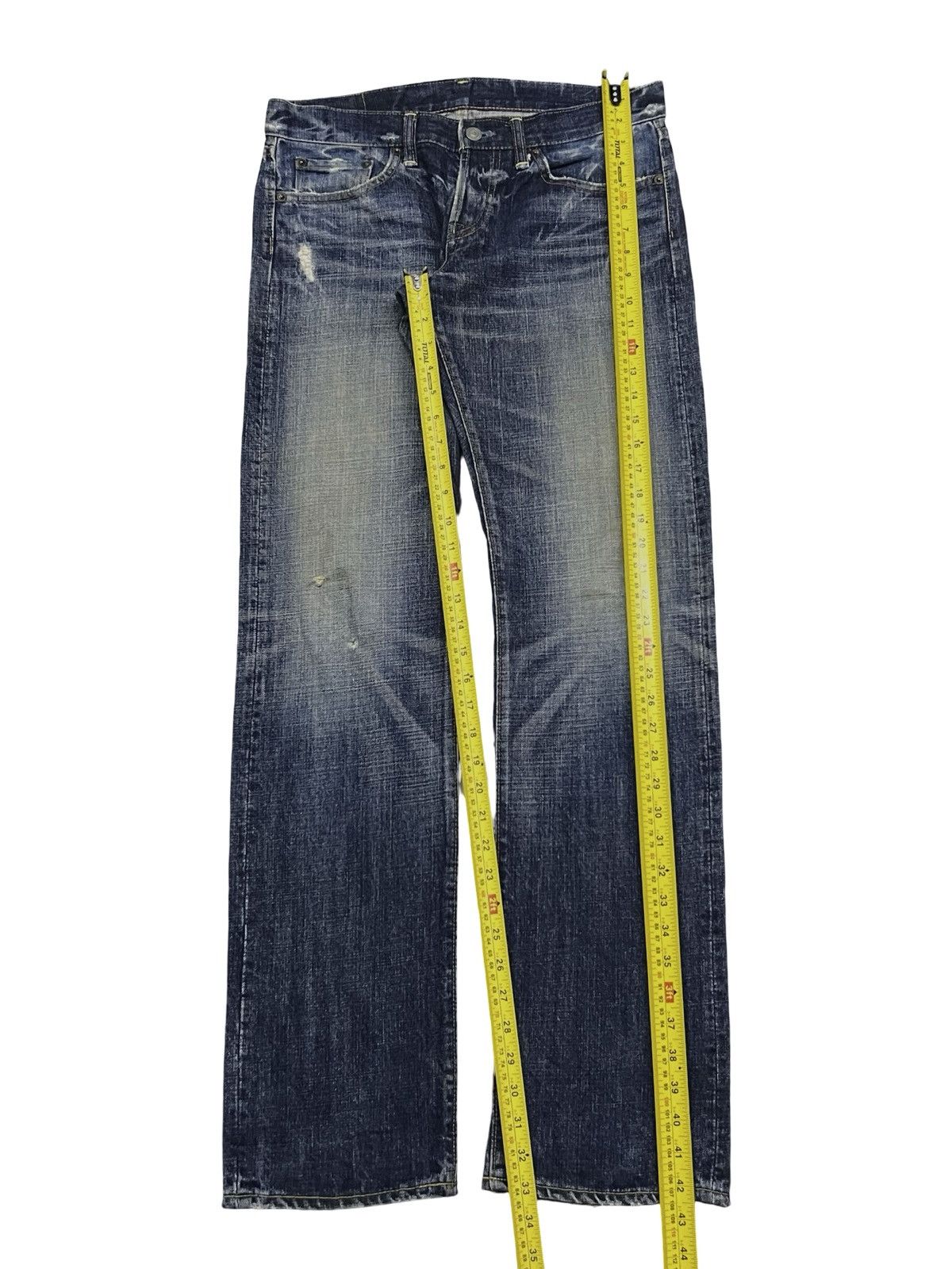 Eternal Vintage ETERNAL Japanese Denim | Vintage Faded Honeycomb Size US 33 - 16 Thumbnail