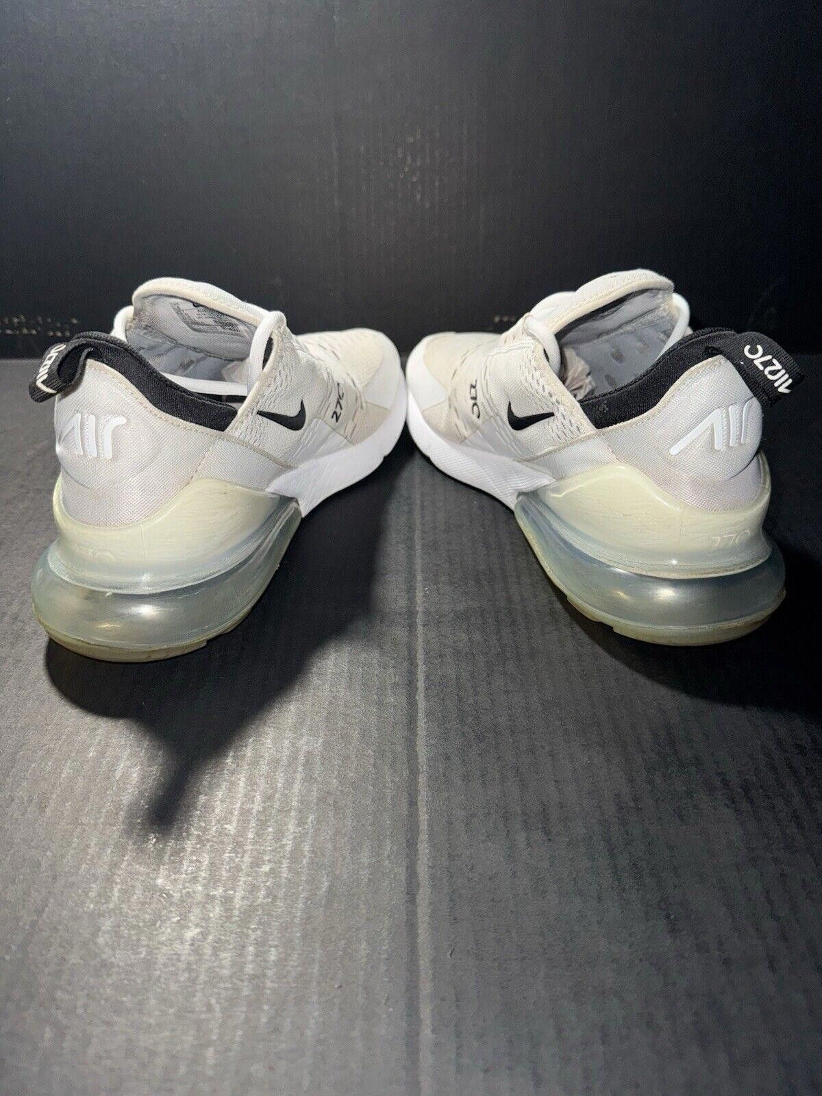 Nike Nike Men's Air Max 270 White Black AH8050-100 Size 8 w/ BOX Size US 8 / EU 41 - 6 Thumbnail