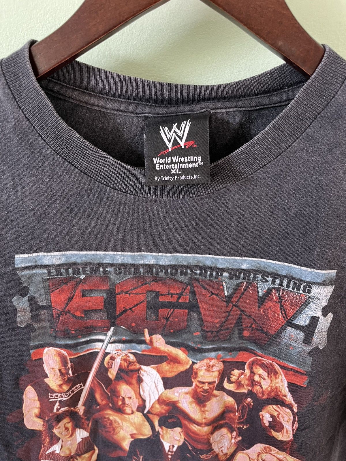 WWE 2002 ECW vintage rare Size US XL / EU 56 / 4 - 3 Thumbnail