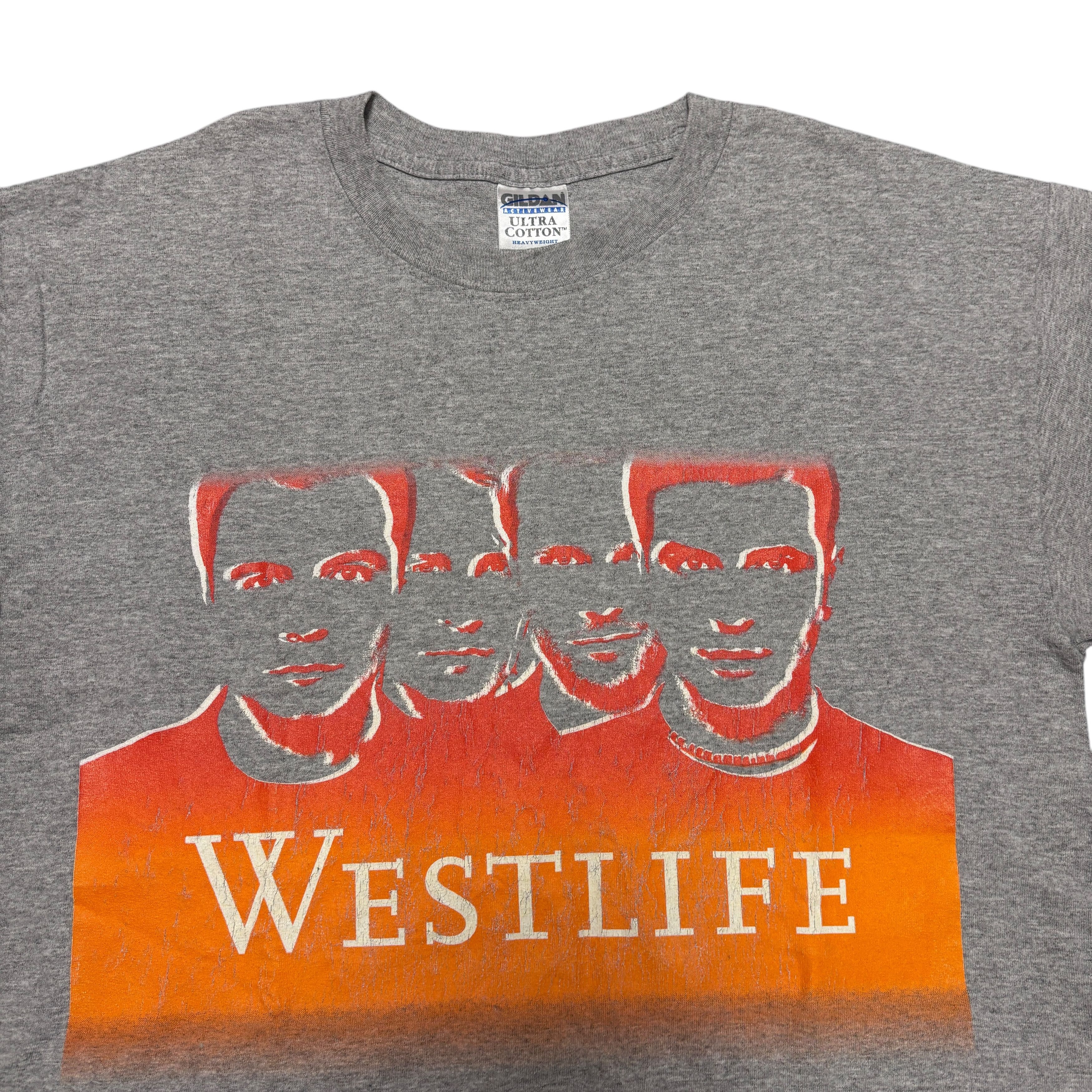 Band Tees × Vintage Vintage Westlife Shirt 00s Vintage Band Tees Backstreet Boys Size US M / EU 48-50 / 2 - 4 Thumbnail