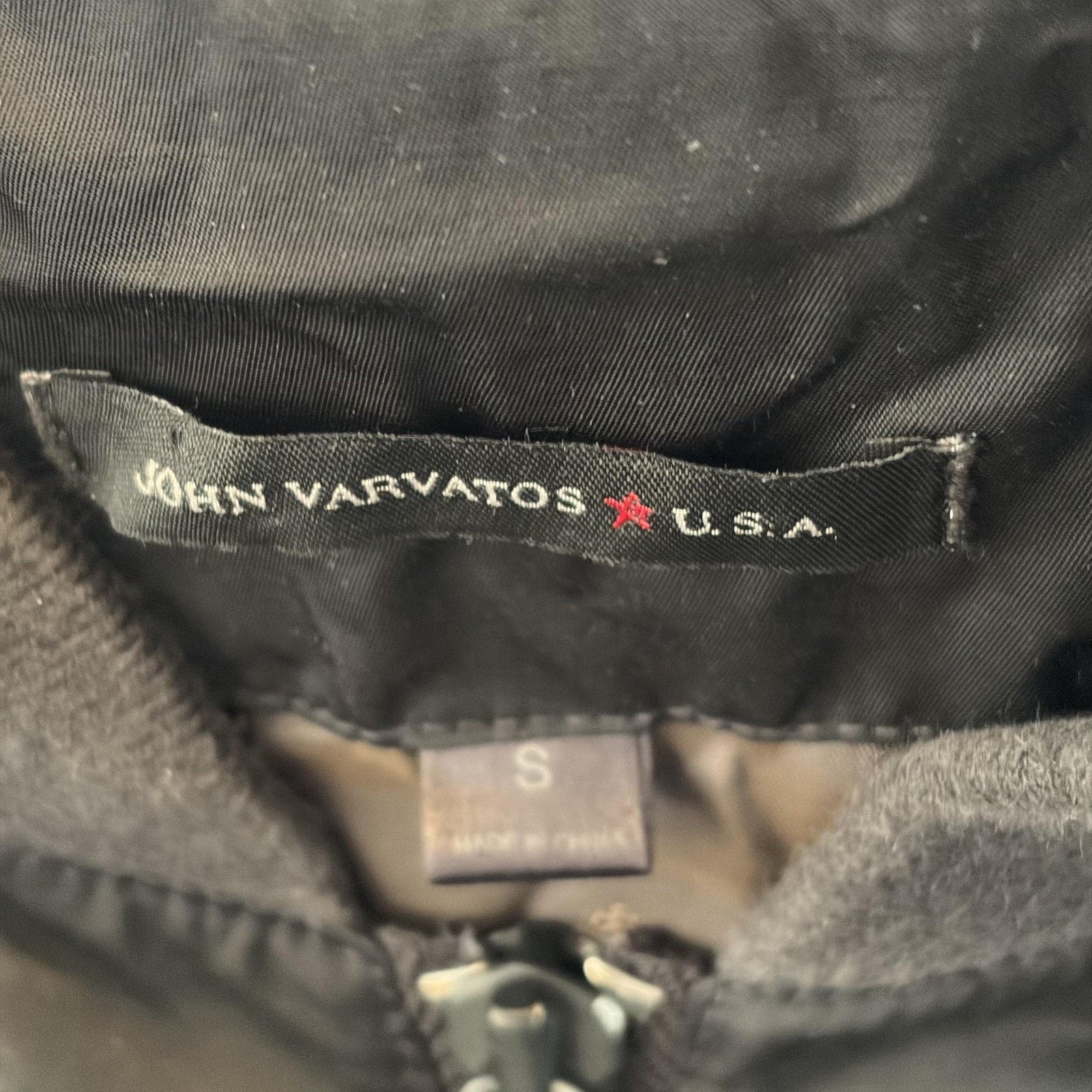 John Varvatos John Varvatos U.S.A. Jacket Mens Small Black Bomber Full Zip Size US S / EU 44-46 / 1 - 7 Thumbnail