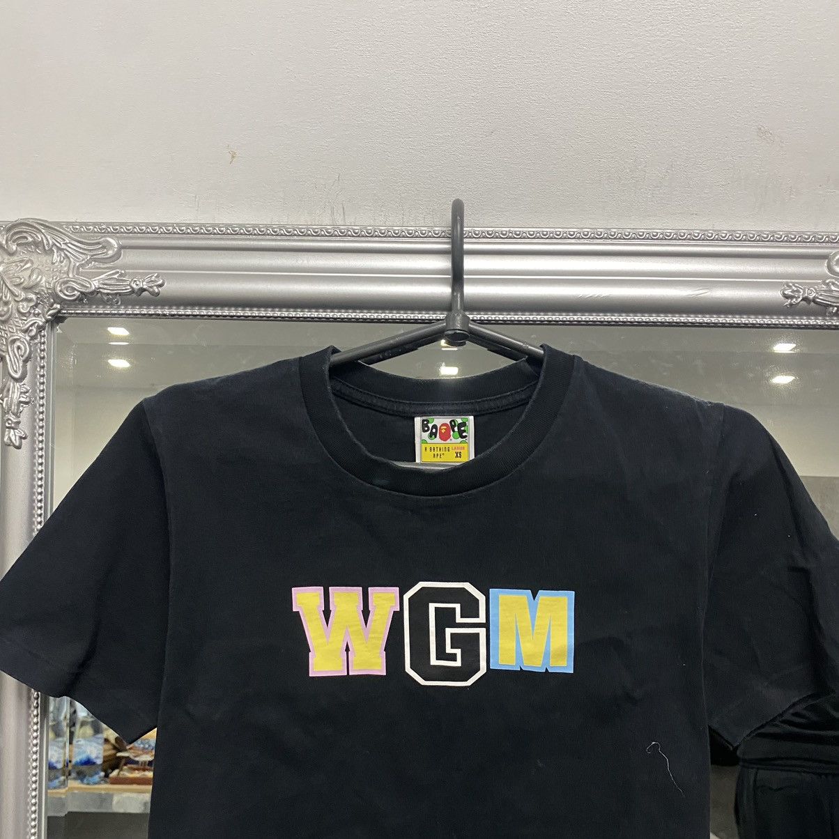 Bape Bape T Shirt WGM Big Logo Size XS / US 0-2 / IT 36-38 - 4 Thumbnail