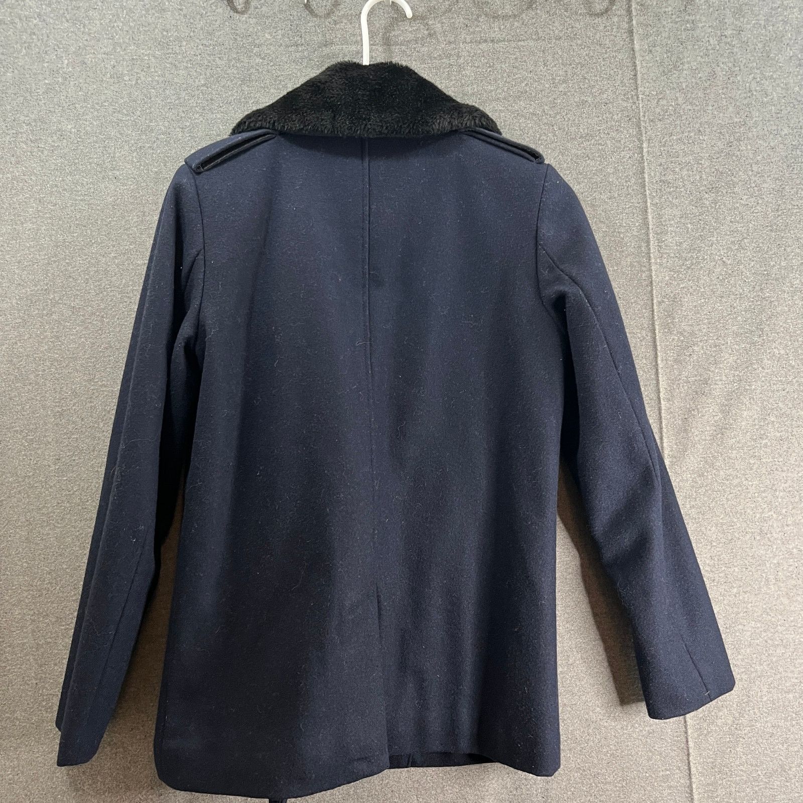 Other H&M Wool Blend Blue Jacket Women's Size 4 Size S / US 4 / IT 40 - 2 Thumbnail