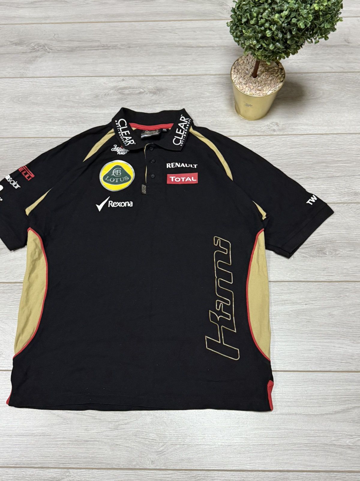 Vintage Lotus F1 formula racing polo Size US XXL / EU 58 / 5 - 6 Thumbnail