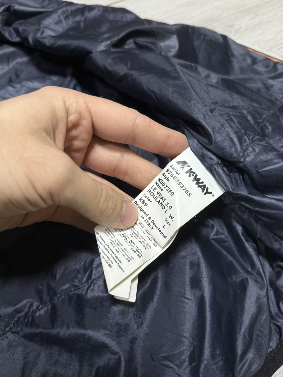 K-Way K way vest puffer zip bag Size US L / EU 52-54 / 3 - 11 Thumbnail