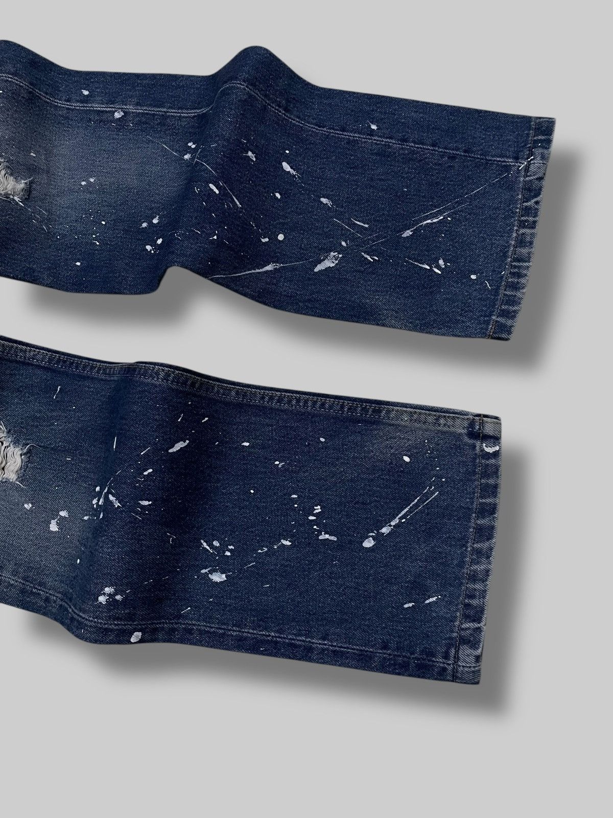 Levi's Vintage Clothing Vintage 90s Og Levis Original 501 Splash Sukan Distressed Size US 28 / EU 44 - 5 Thumbnail
