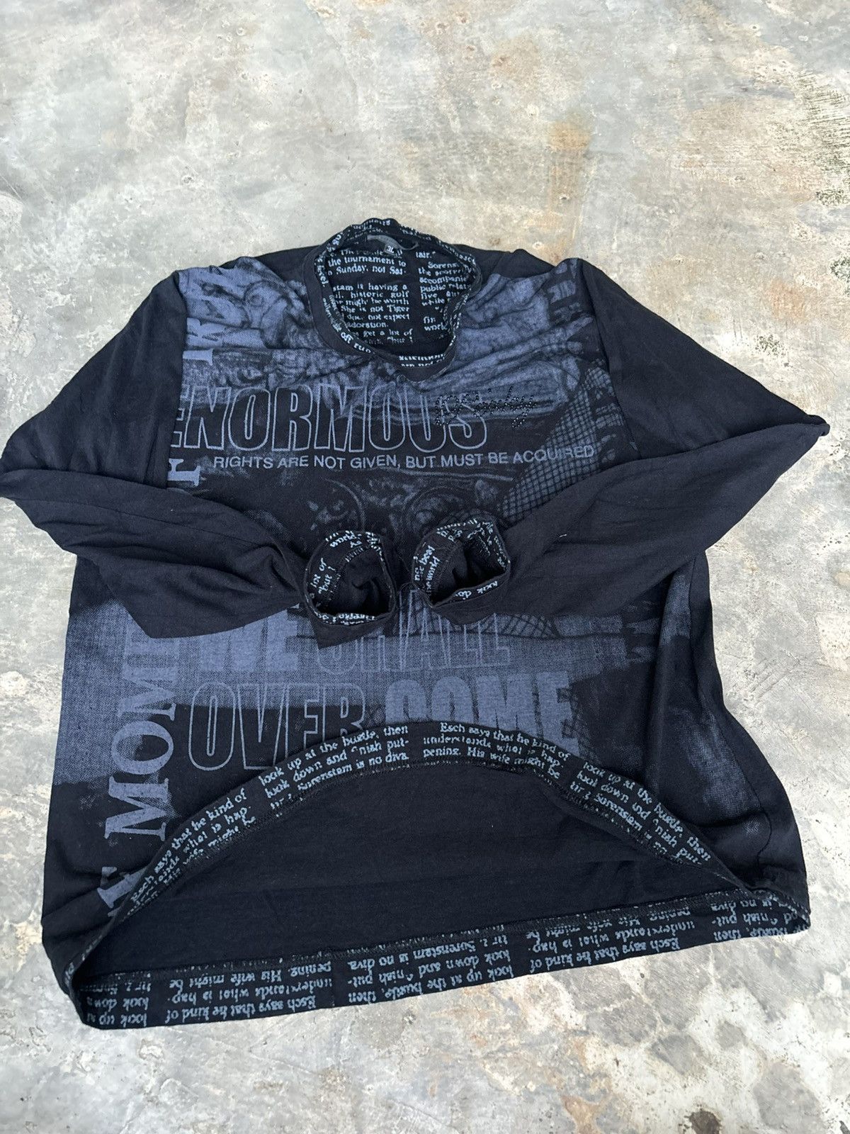 Hysteric Glamour Y2k Detectibe Struct Ifsixwasnine Lgb Punk Style Longsleeve Size US L / EU 52-54 / 3 - 4 Thumbnail