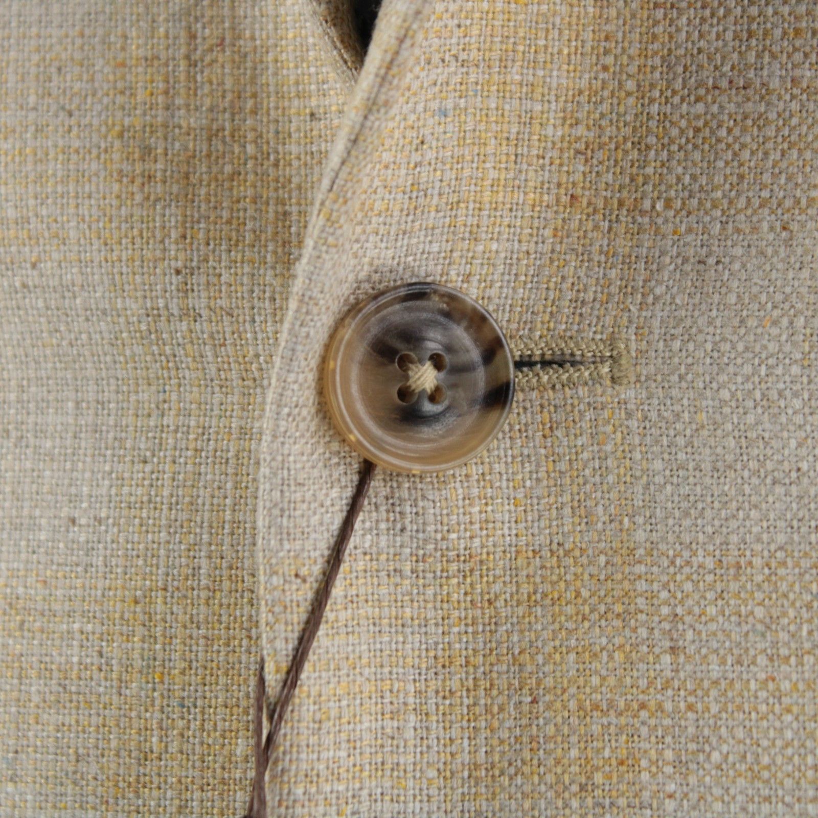 Canali Canali Sport Coat Size 40 Regular US in Beige Size 40R - 2 Thumbnail