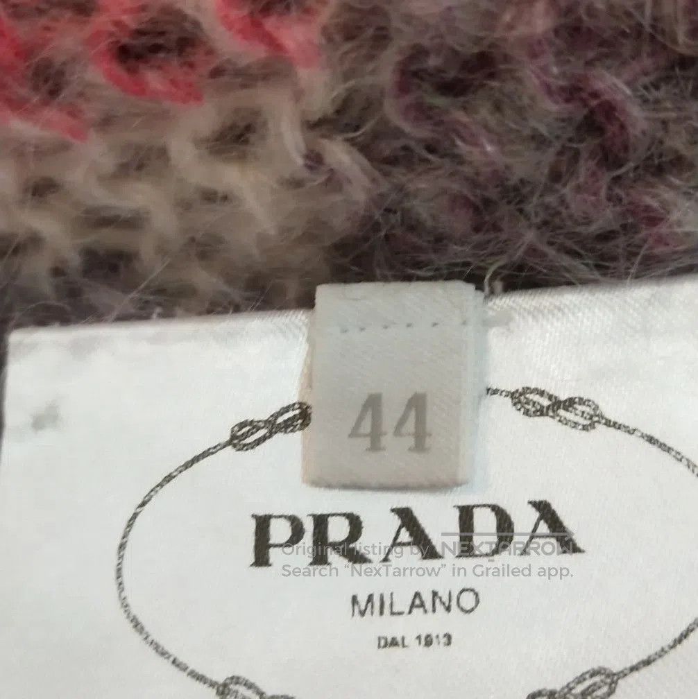 Prada Prada Floral Knit Long Sleeve Sweater . Size L / US 10 / IT 46 - 5 Thumbnail