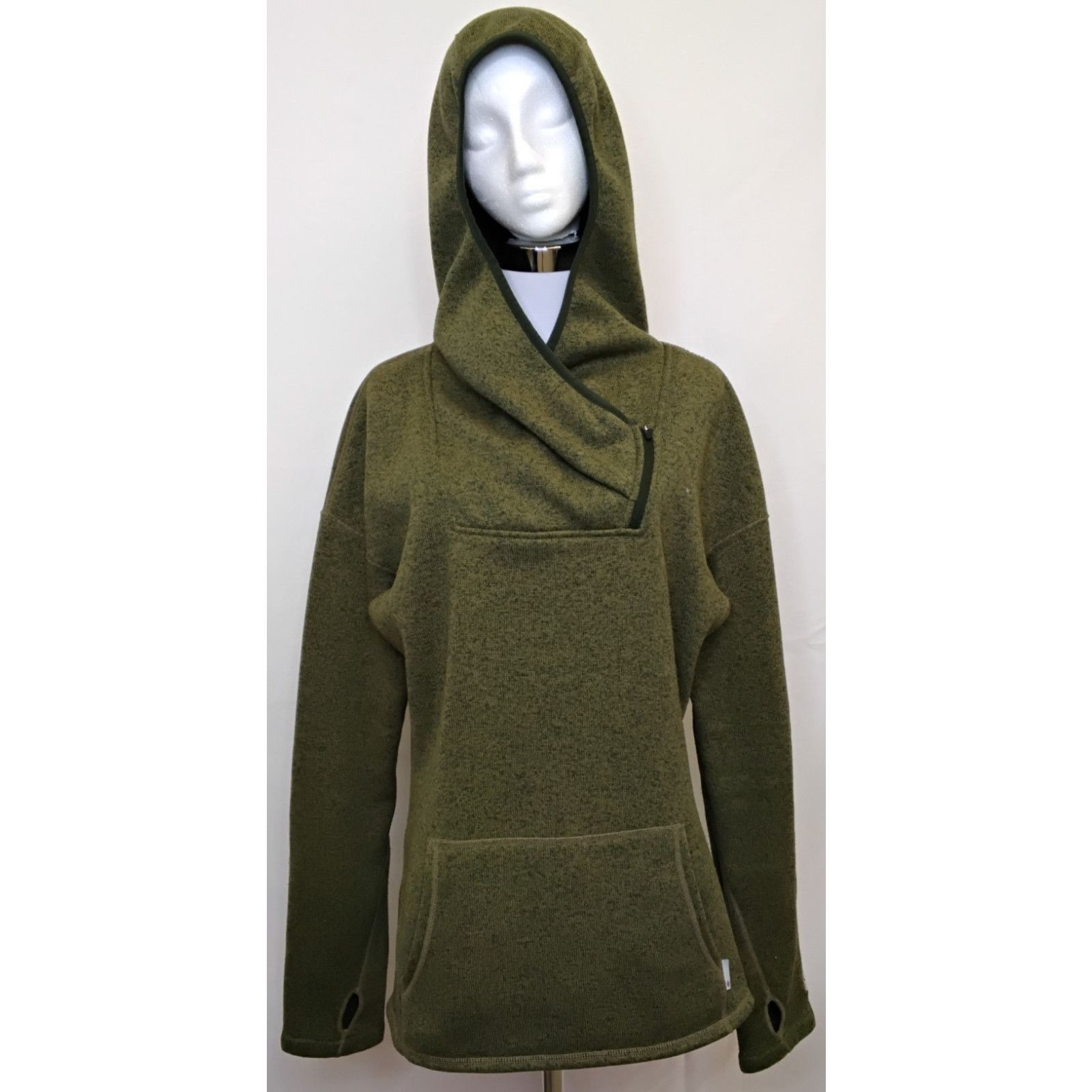 Stio Stio Sweetwater Fleece Hoodie Women's XL Green Sweatshirt Size XL / US 12-14 / IT 48-50 - 2 Thumbnail