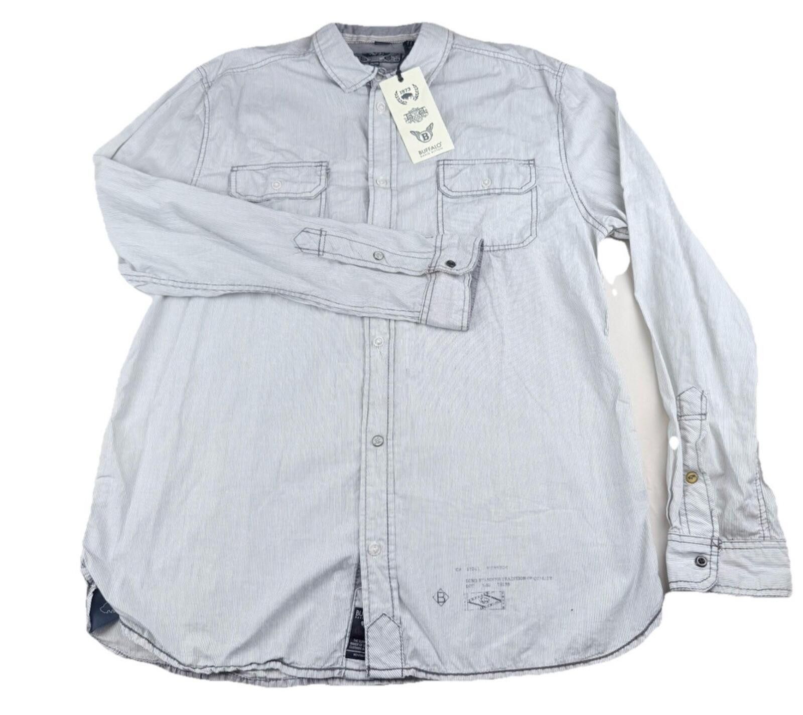 Other Buffalo David Bitton Men’s Striped Button Up Shirt XXL NWT Size US XXL / EU 58 / 5 - 2 Thumbnail