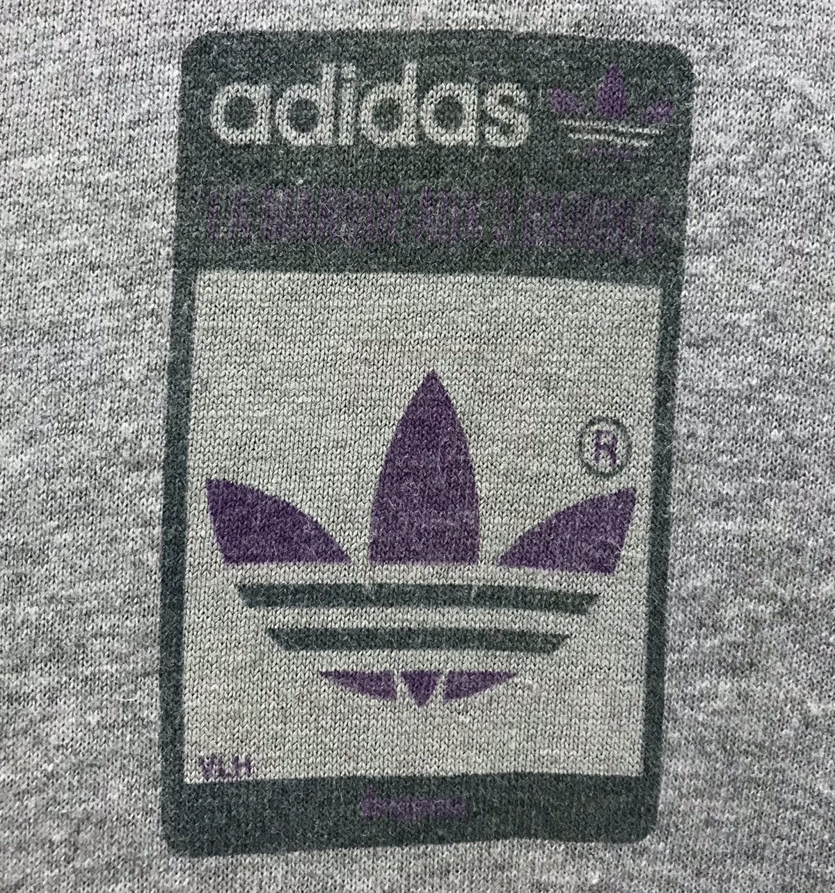 Adidas × Vintage Vintage Adidas ‘La Marque Aux 3 Bandes’ Made In Usa Shirt Size US M / EU 48-50 / 2 - 4 Thumbnail