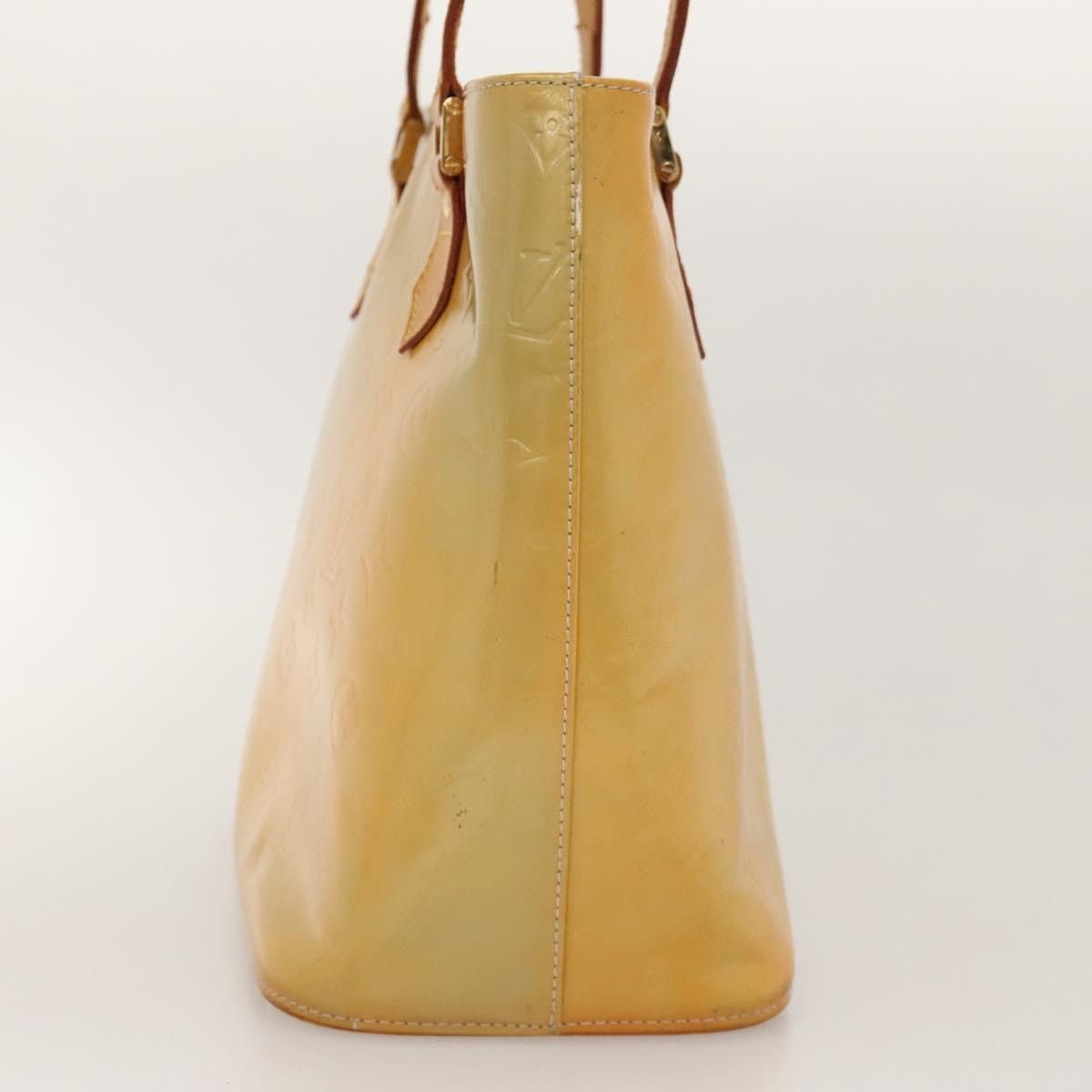 Louis Vuitton LOUIS VUITTON Monogram Vernis Houston Hand Bag Gris M91053 Size ONE SIZE - 4 Thumbnail