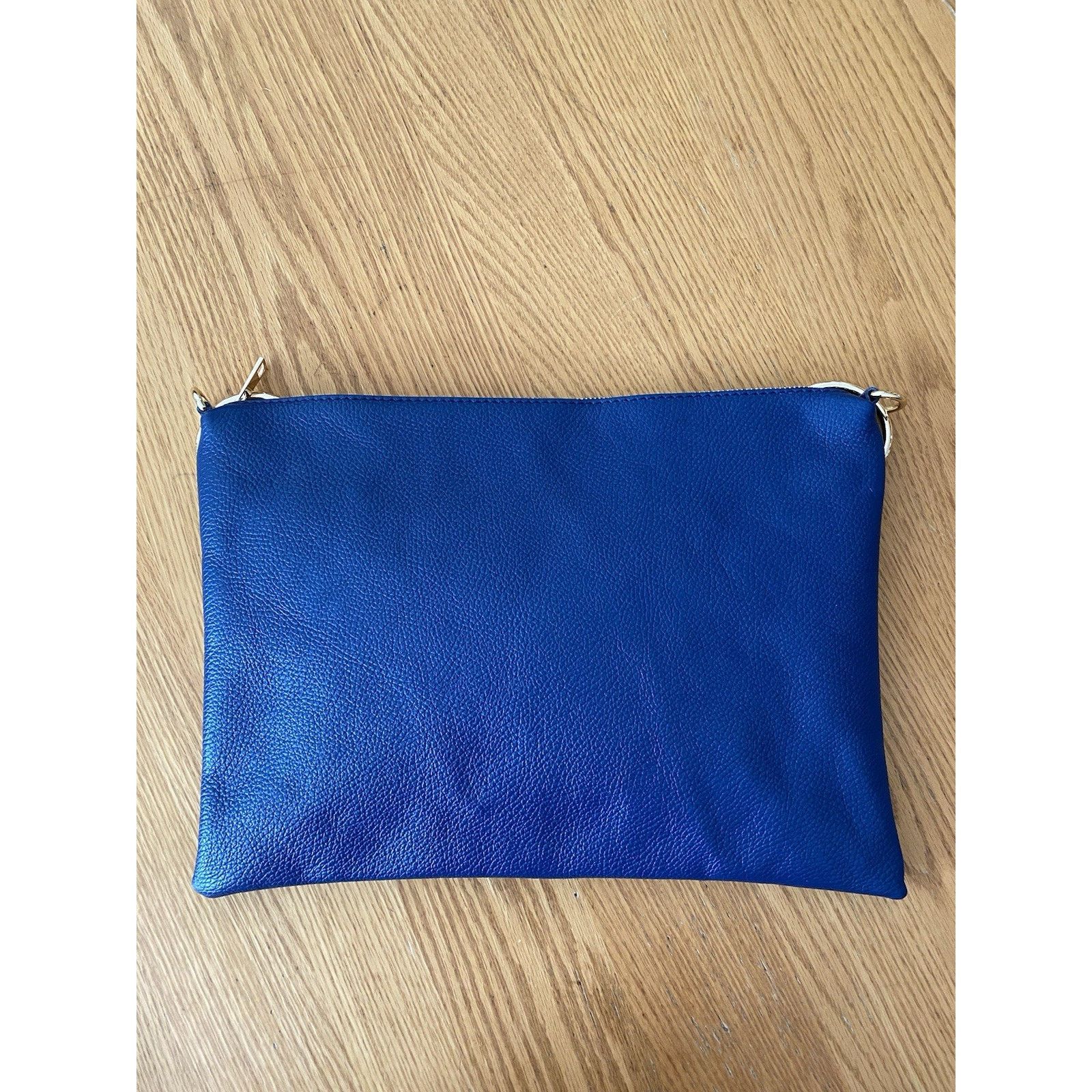 Other Italian made leather blue handbag,New, by Borse in Pelle Size ONE SIZE - 3 Thumbnail
