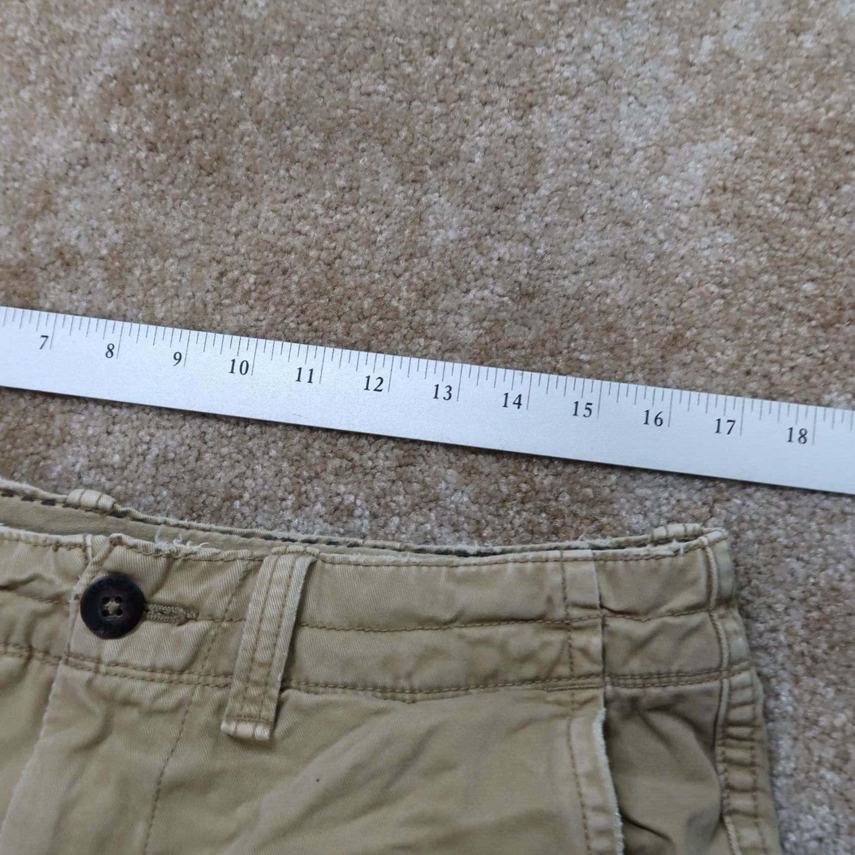 American Eagle Outfitters American Eagle Outfitters Chino Shorts Men 32 Flat Front Beige 5-Pocket Classic Casual Summer Size US 32 / EU 48 - 6 Thumbnail