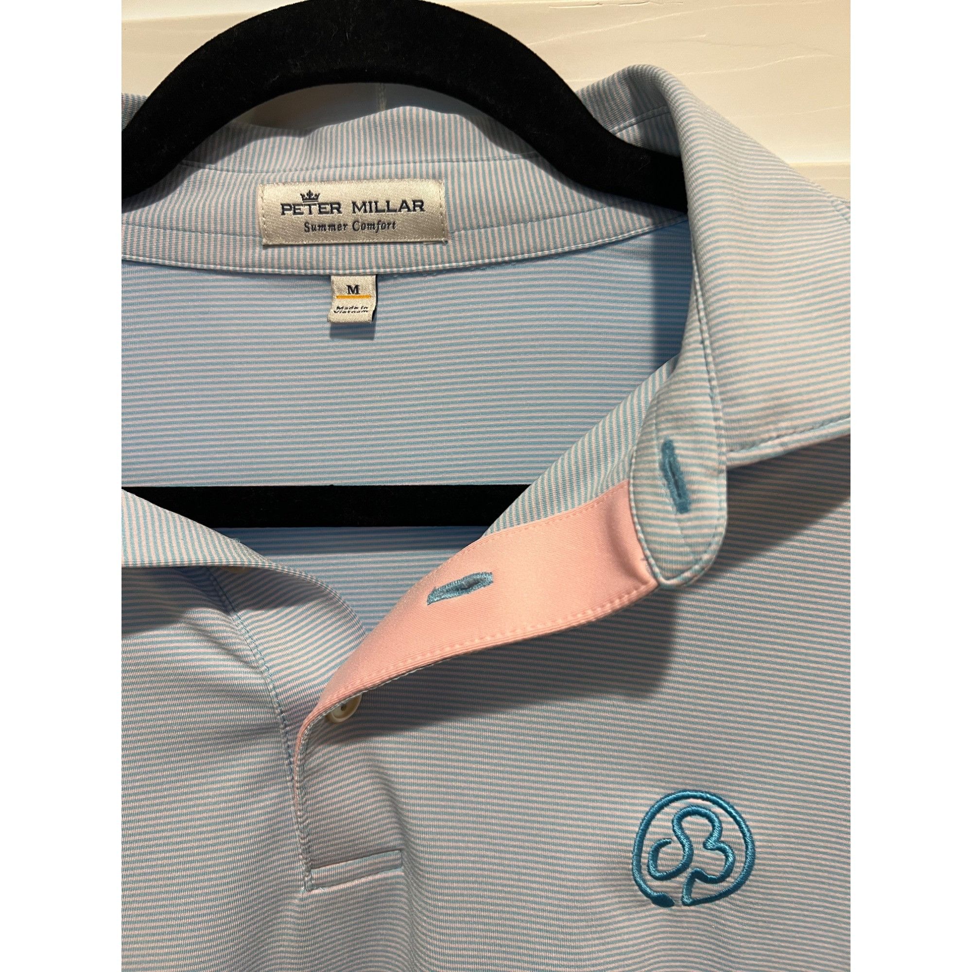 Peter Millar Peter Millar Summer Comfort Polo Shirt - Size L Size US M / EU 48-50 / 2 - 2 Thumbnail